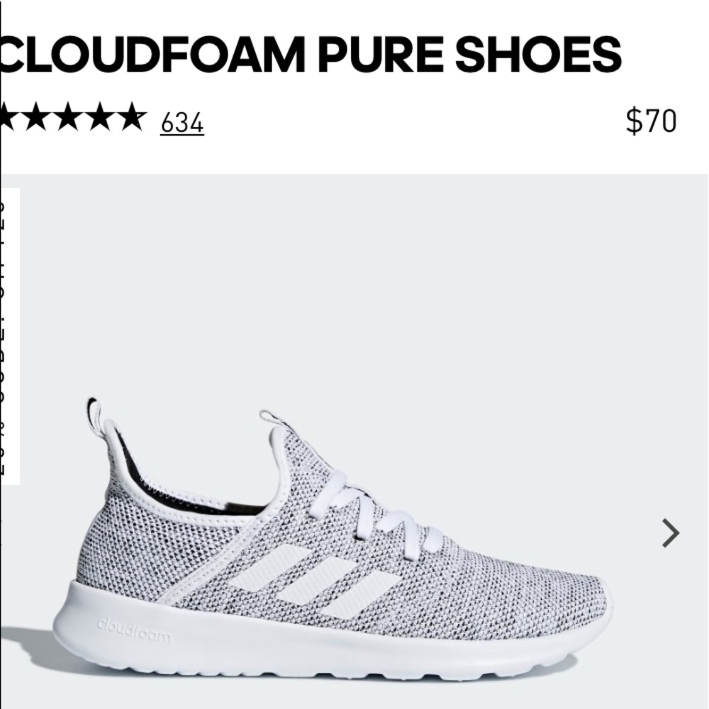 Adidas cloud foam sneakers